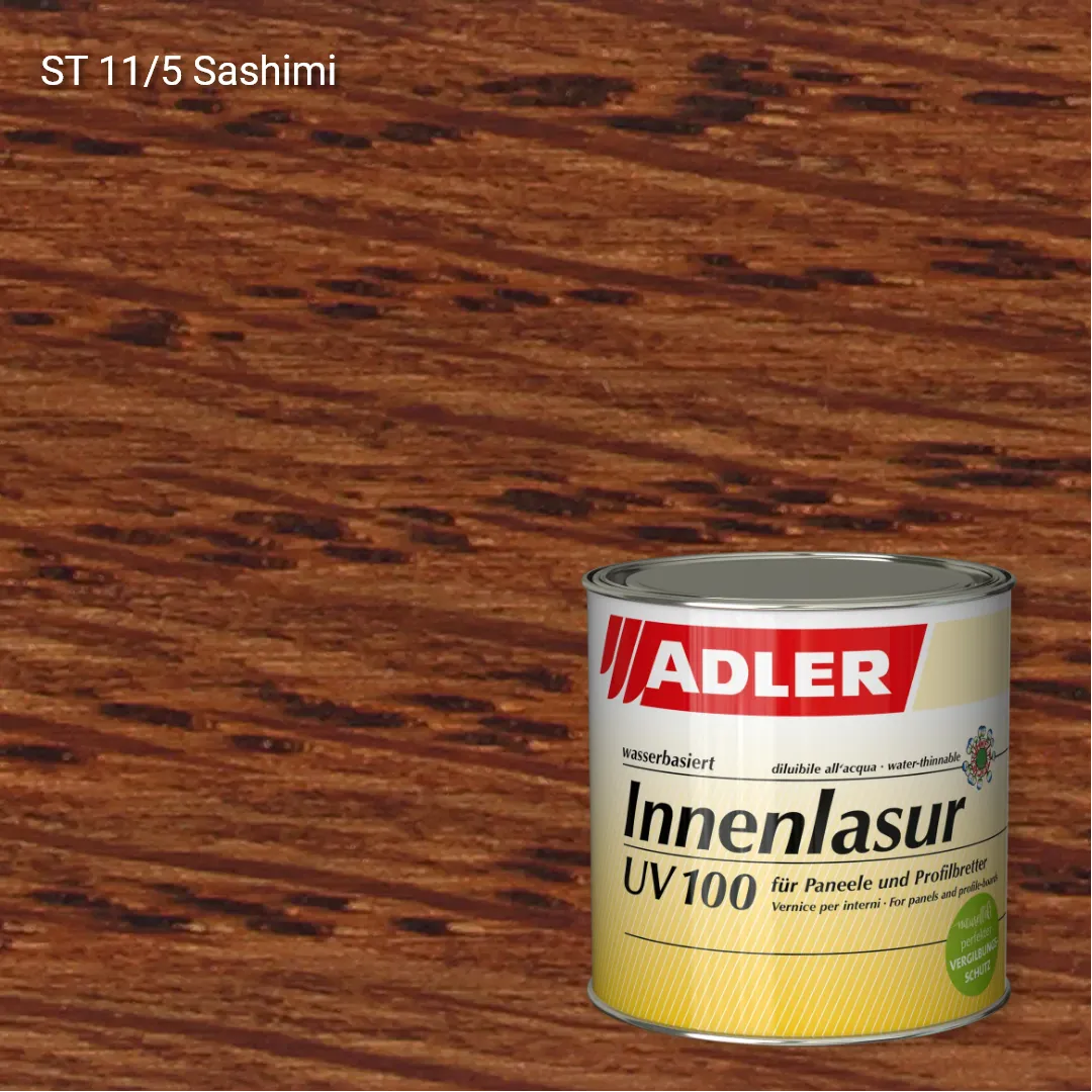 Лазур для дерева Innenlasur UV 100 колір ST 11/5, Adler Stylewood