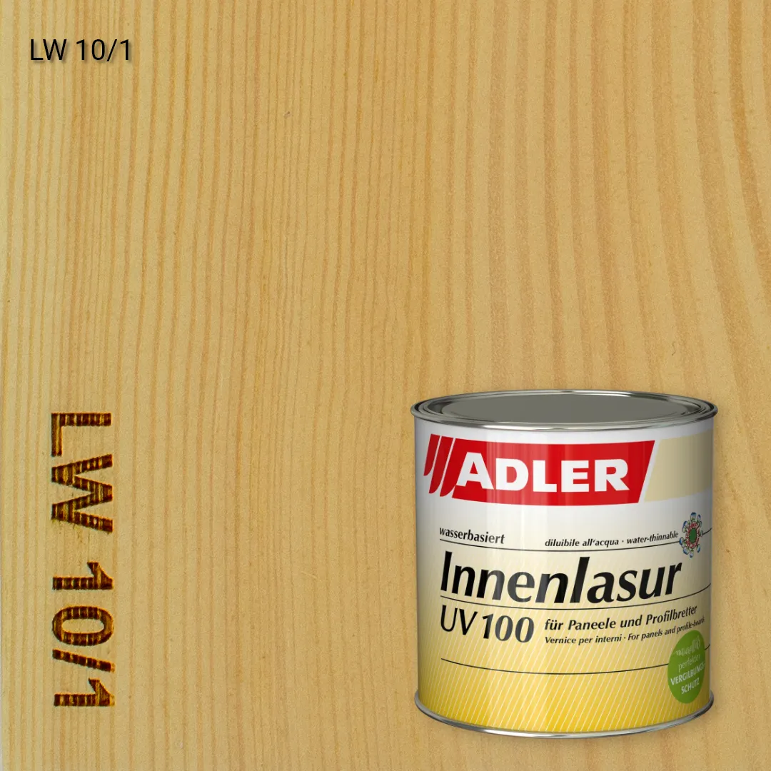 Лазур для дерева Innenlasur UV 100 колір LW 10/1, Living-Wood Innenlasur UV 100