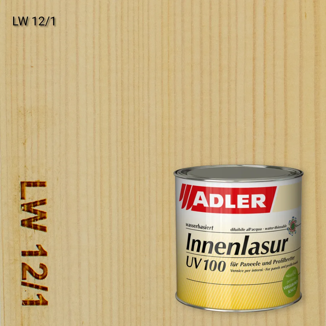 Лазур для дерева Innenlasur UV 100 колір LW 12/1, Living-Wood Innenlasur UV 100