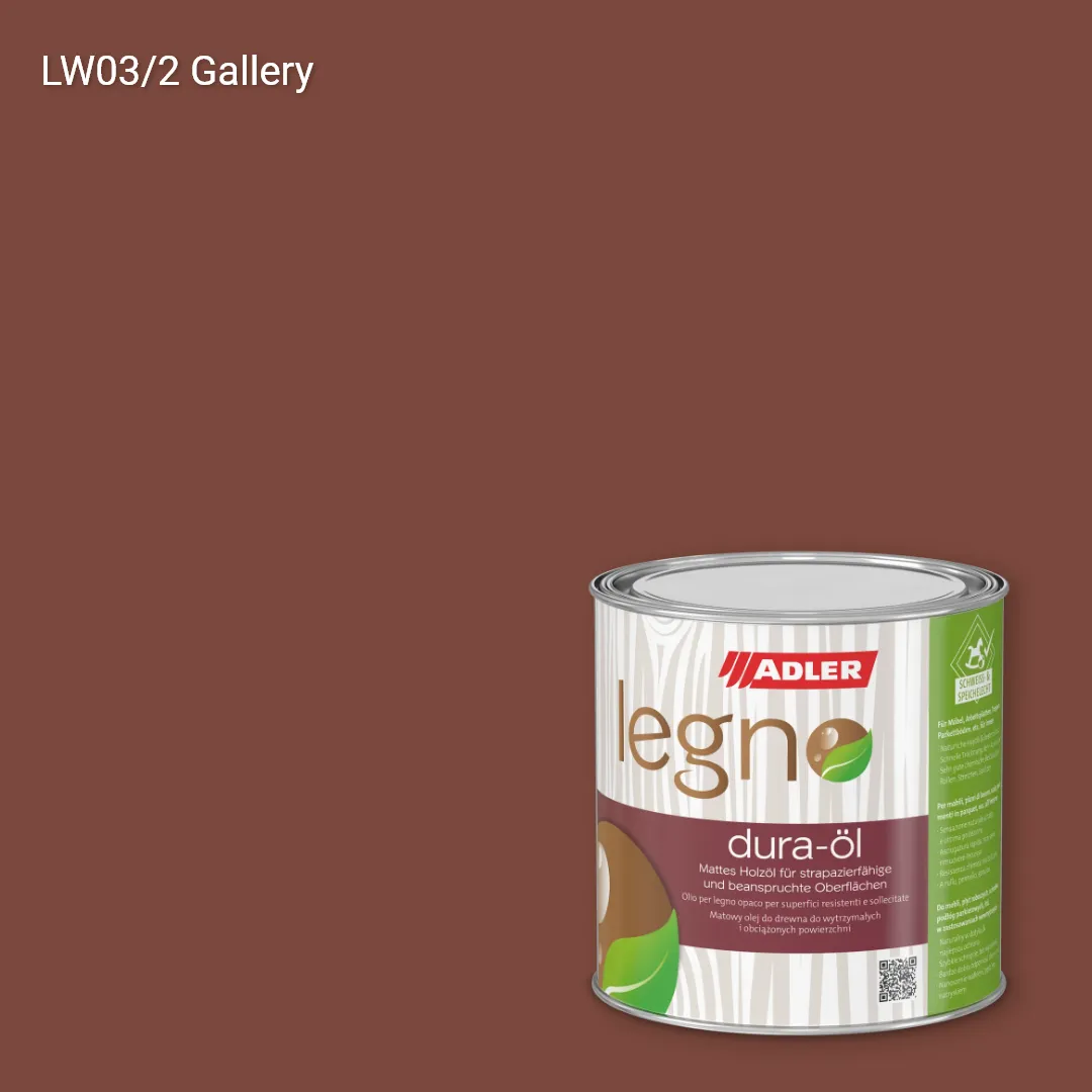 Олія для меблів Legno-Dura-Öl колір LW 03/2, Adler Livingwood