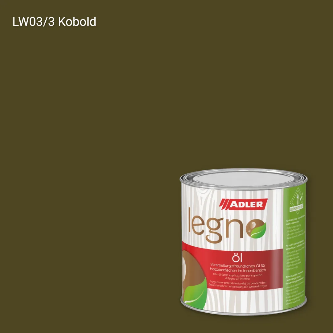 Олія для меблів Legno-Öl колір LW 03/3, Adler Livingwood
