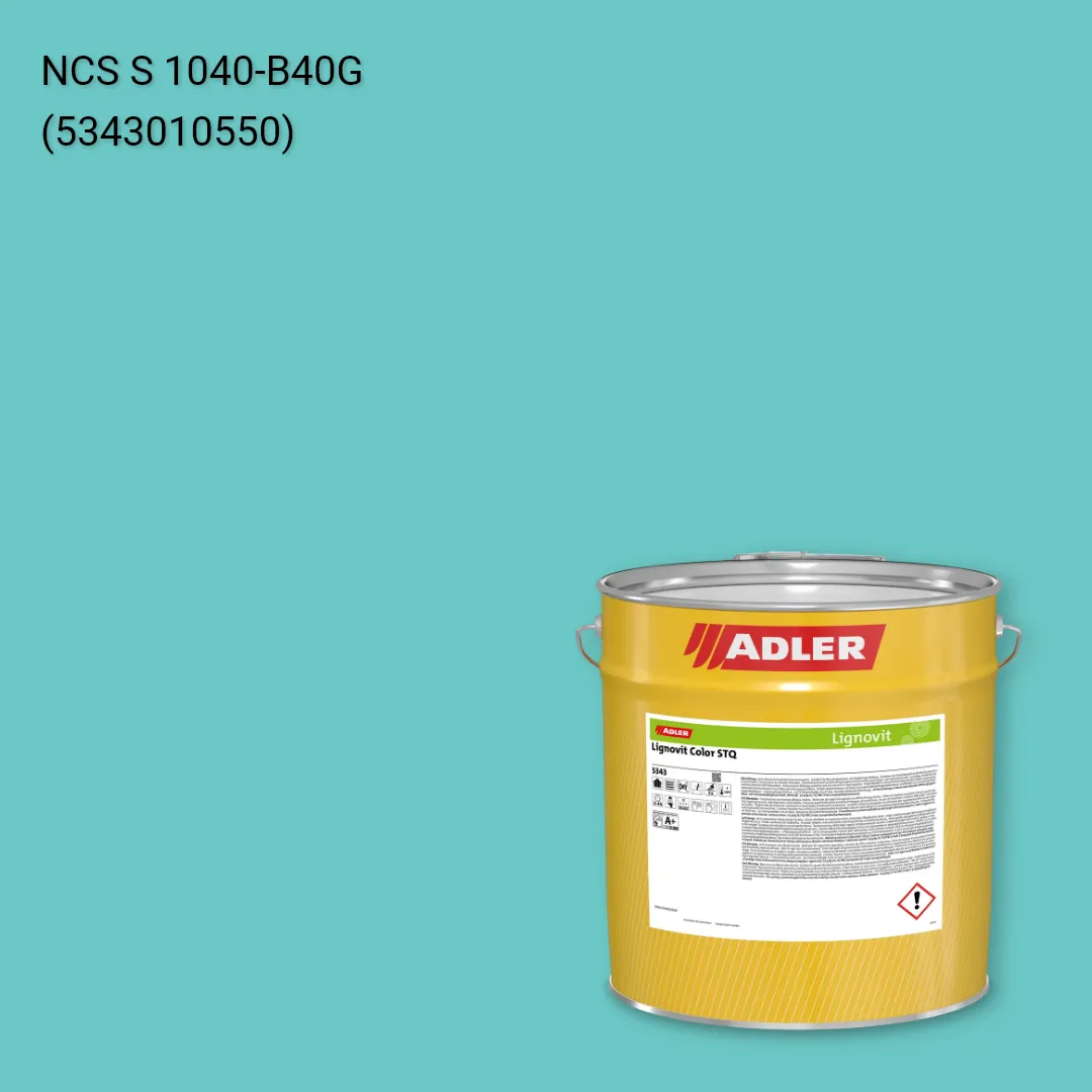 Фарба для дерева Lignovit Color STQ колір NCS S 1040-B40G, Adler NCS S