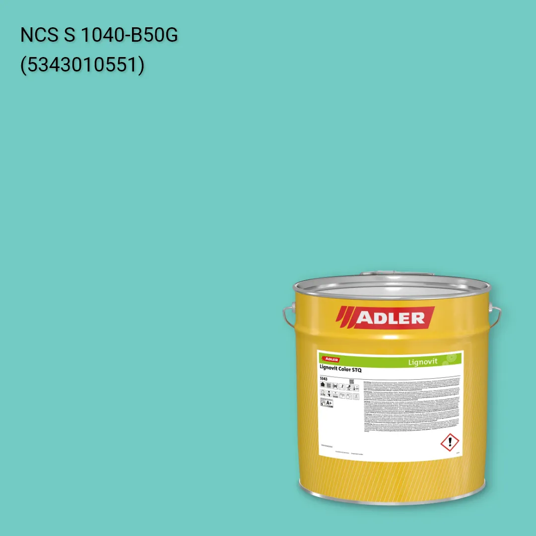 Фарба для дерева Lignovit Color STQ колір NCS S 1040-B50G, Adler NCS S