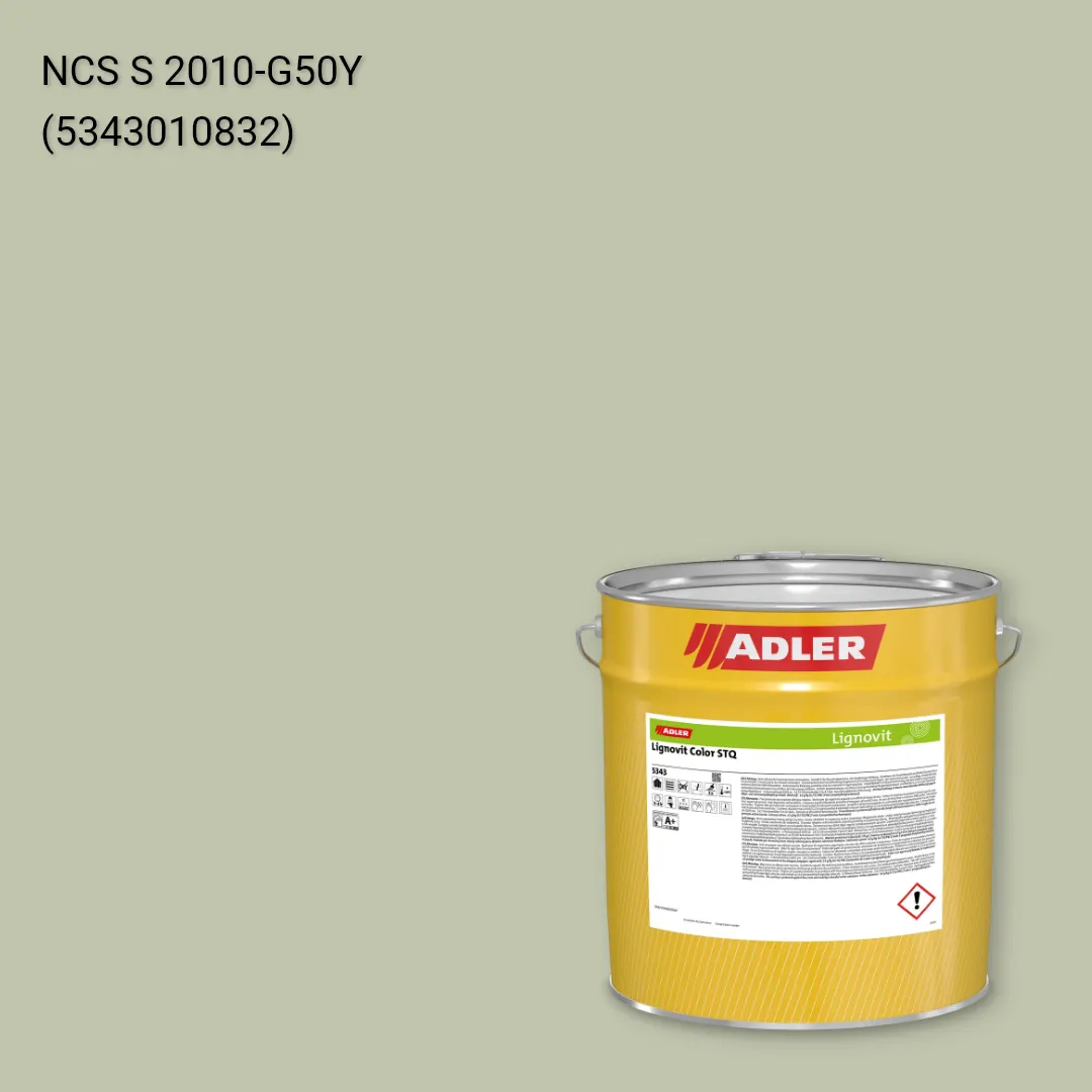 Фарба для дерева Lignovit Color STQ колір NCS S 2010-G50Y, Adler NCS S