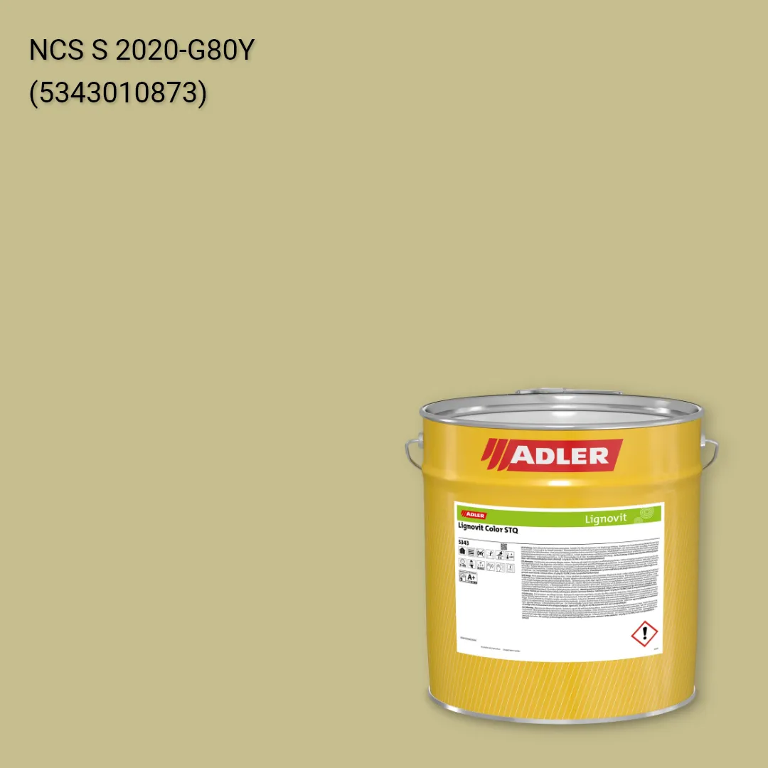 Фарба для дерева Lignovit Color STQ колір NCS S 2020-G80Y, Adler NCS S