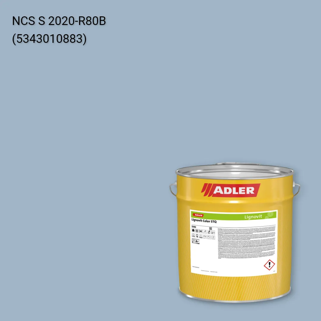 Фарба для дерева Lignovit Color STQ колір NCS S 2020-R80B, Adler NCS S