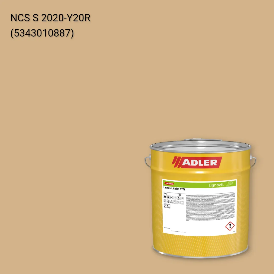 Фарба для дерева Lignovit Color STQ колір NCS S 2020-Y20R, Adler NCS S