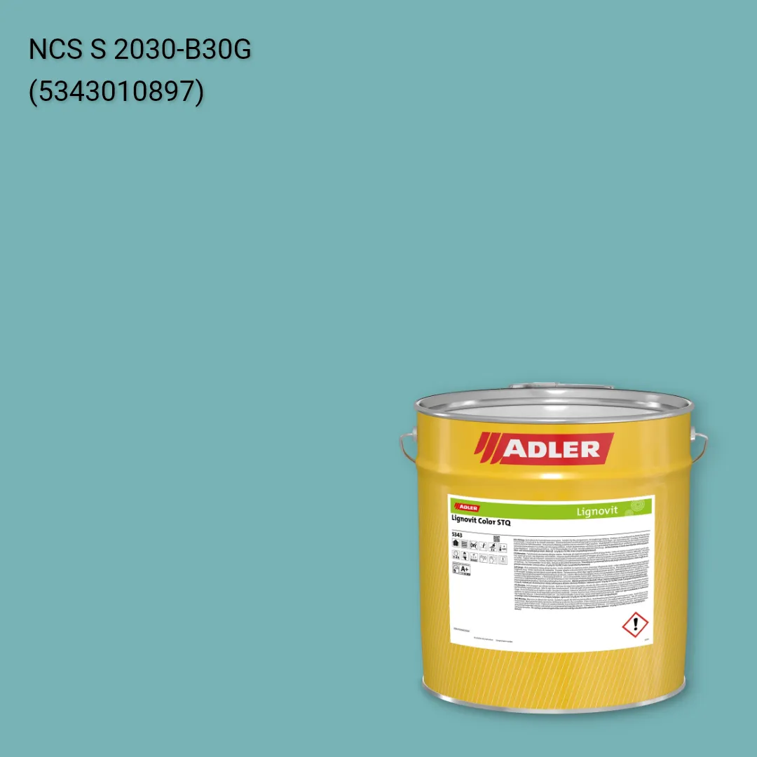 Фарба для дерева Lignovit Color STQ колір NCS S 2030-B30G, Adler NCS S