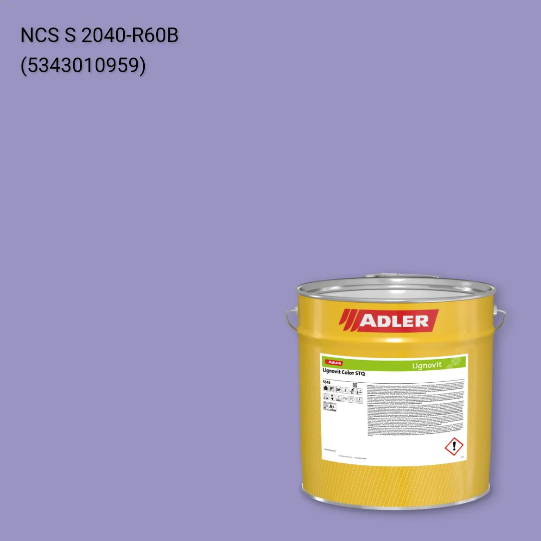 Фарба для дерева Lignovit Color STQ колір NCS S 2040-R60B, Adler NCS S