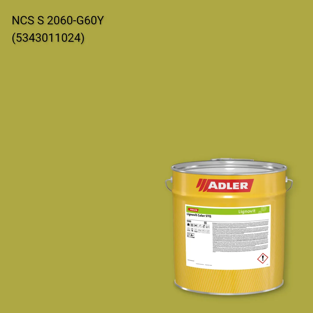 Фарба для дерева Lignovit Color STQ колір NCS S 2060-G60Y, Adler NCS S