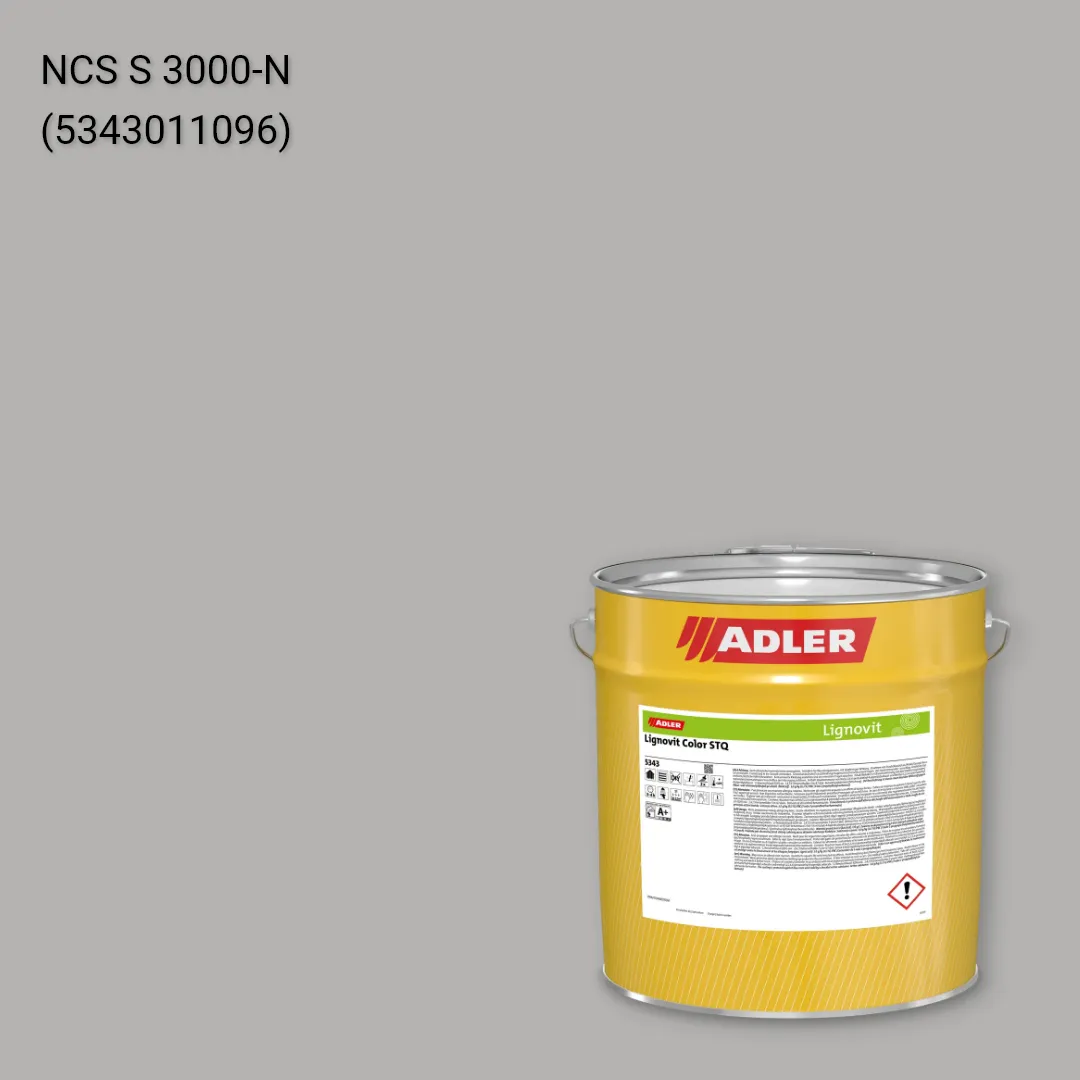 Фарба для дерева Lignovit Color STQ колір NCS S 3000-N, Adler NCS S