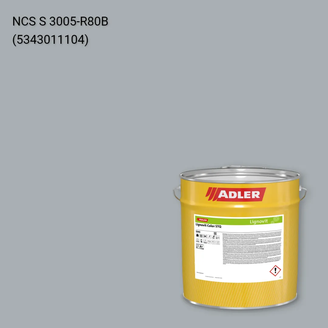 Фарба для дерева Lignovit Color STQ колір NCS S 3005-R80B, Adler NCS S