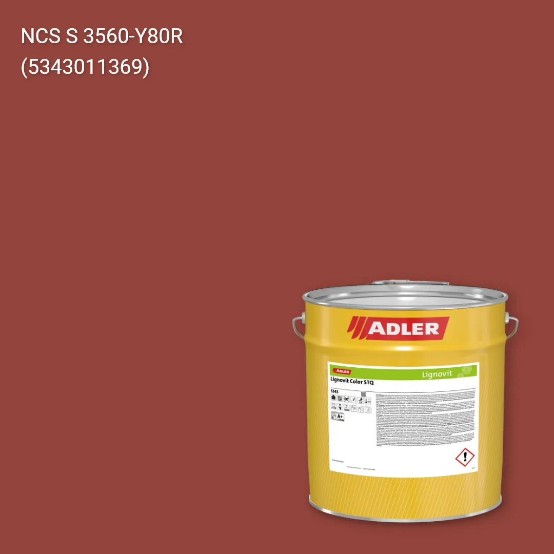 Фарба для дерева Lignovit Color STQ колір NCS S 3560-Y80R, Adler NCS S