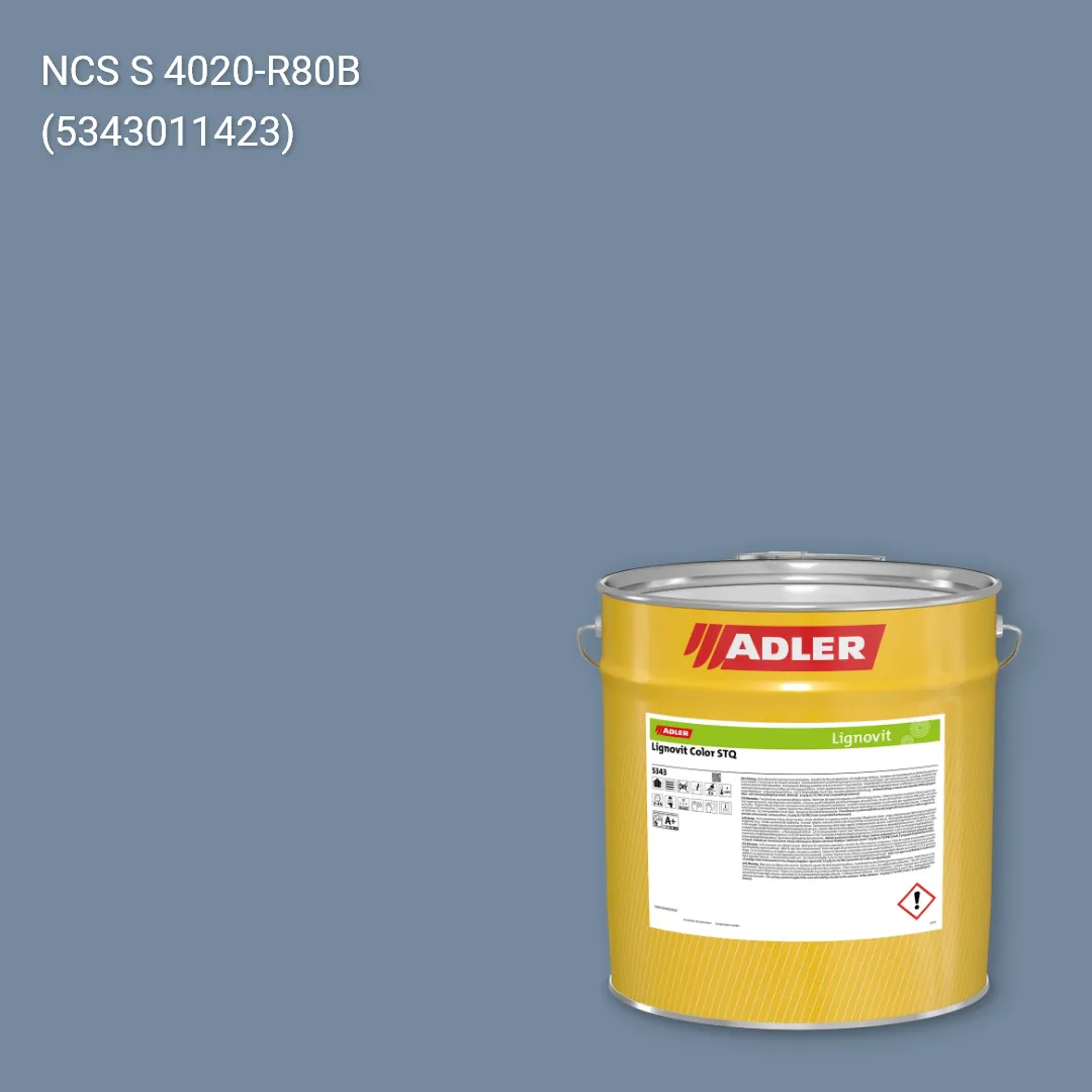 Фарба для дерева Lignovit Color STQ колір NCS S 4020-R80B, Adler NCS S