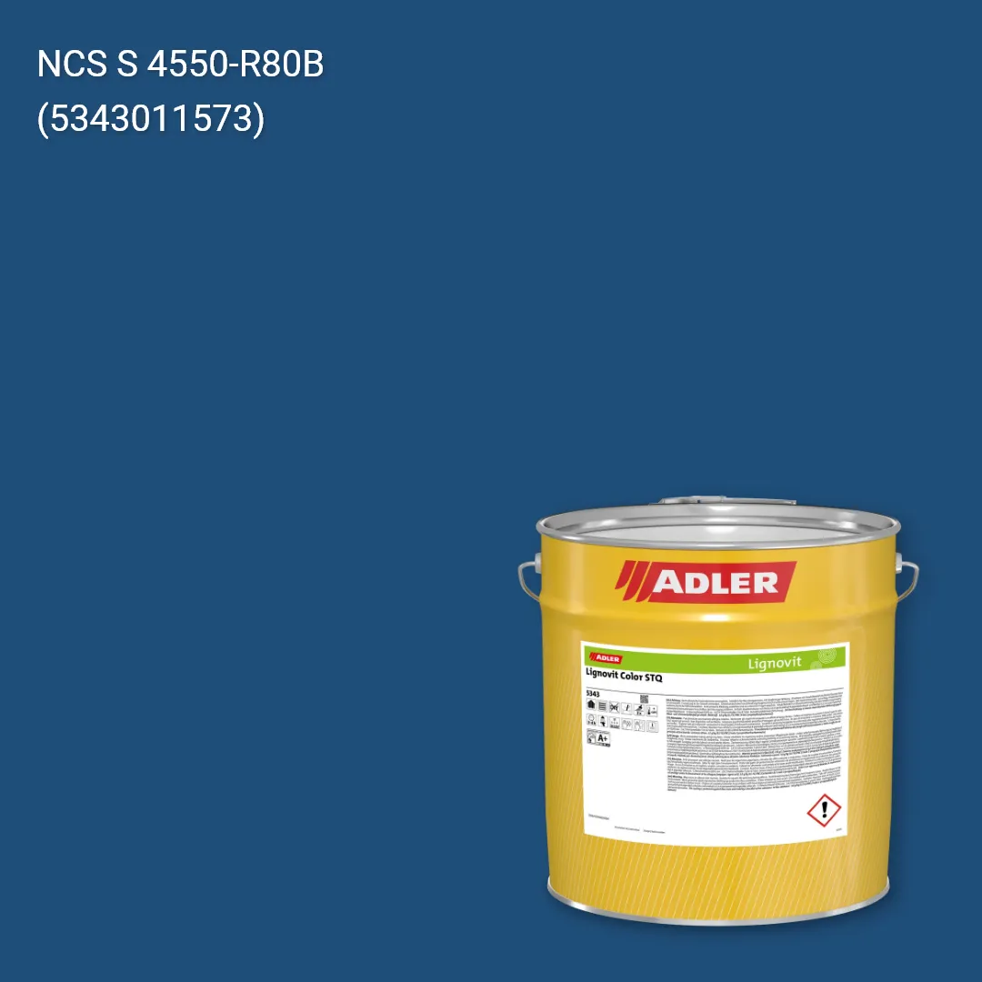 Фарба для дерева Lignovit Color STQ колір NCS S 4550-R80B, Adler NCS S