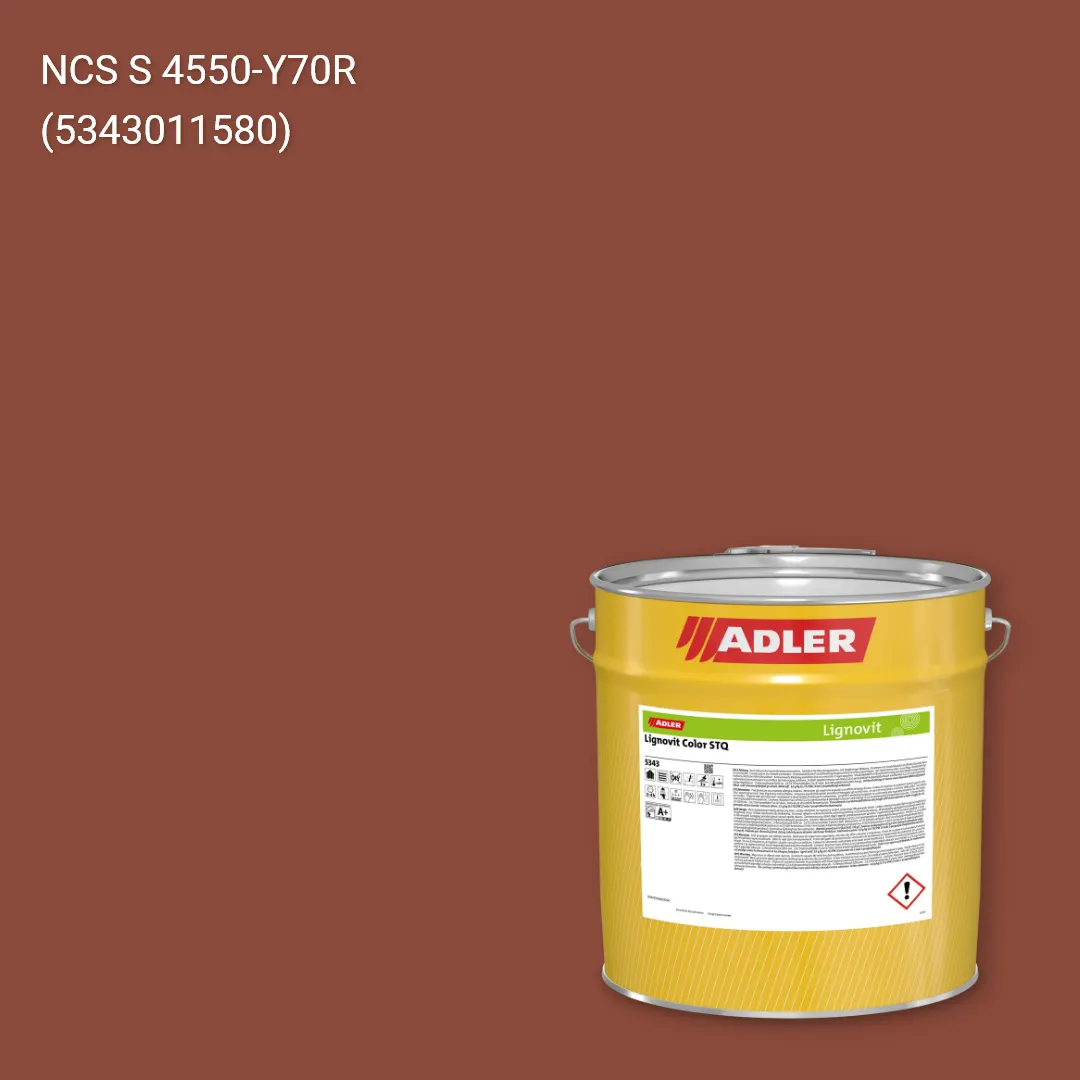 Фарба для дерева Lignovit Color STQ колір NCS S 4550-Y70R, Adler NCS S