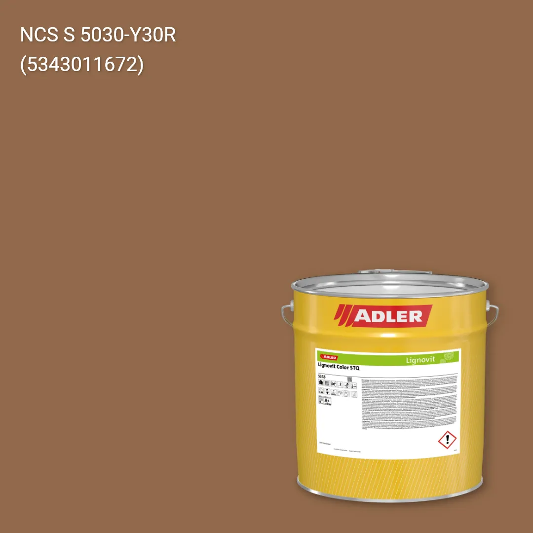 Фарба для дерева Lignovit Color STQ колір NCS S 5030-Y30R, Adler NCS S