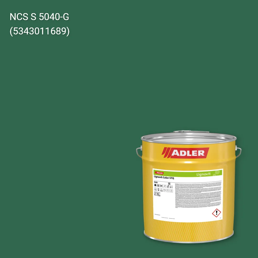 Фарба для дерева Lignovit Color STQ колір NCS S 5040-G, Adler NCS S