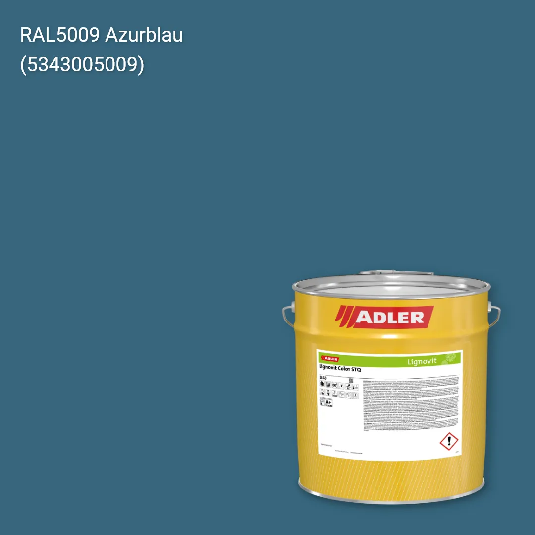 Фарба для дерева Lignovit Color STQ колір RAL 5009, Adler RAL 192