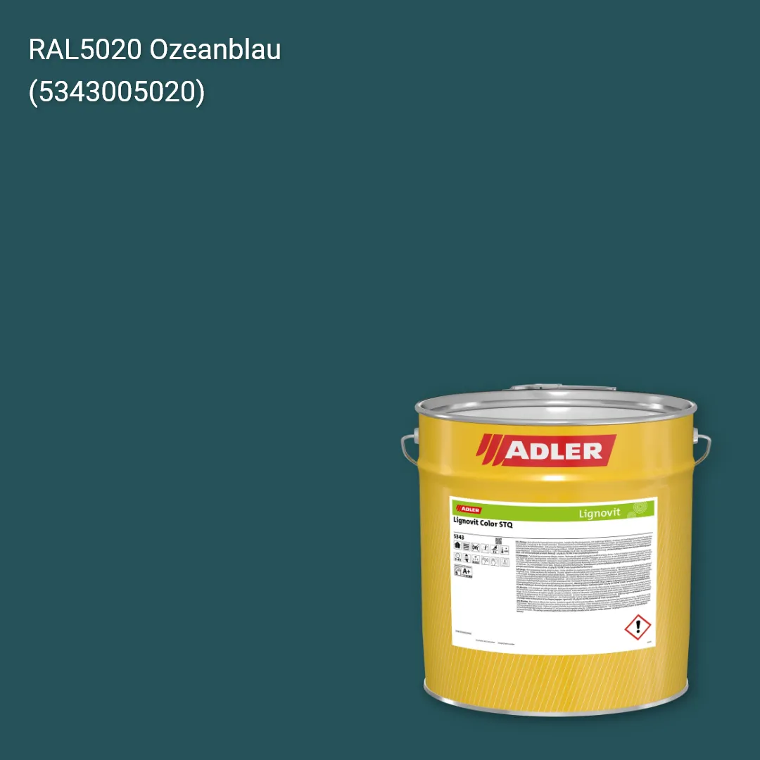 Фарба для дерева Lignovit Color STQ колір RAL 5020, Adler RAL 192