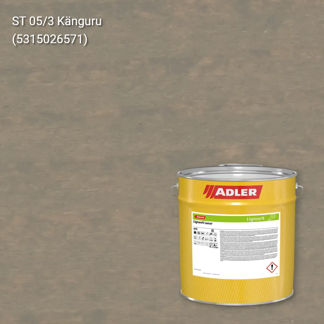 Лазур для дерева Lignovit Lasur колір ST 05/3, Adler Stylewood