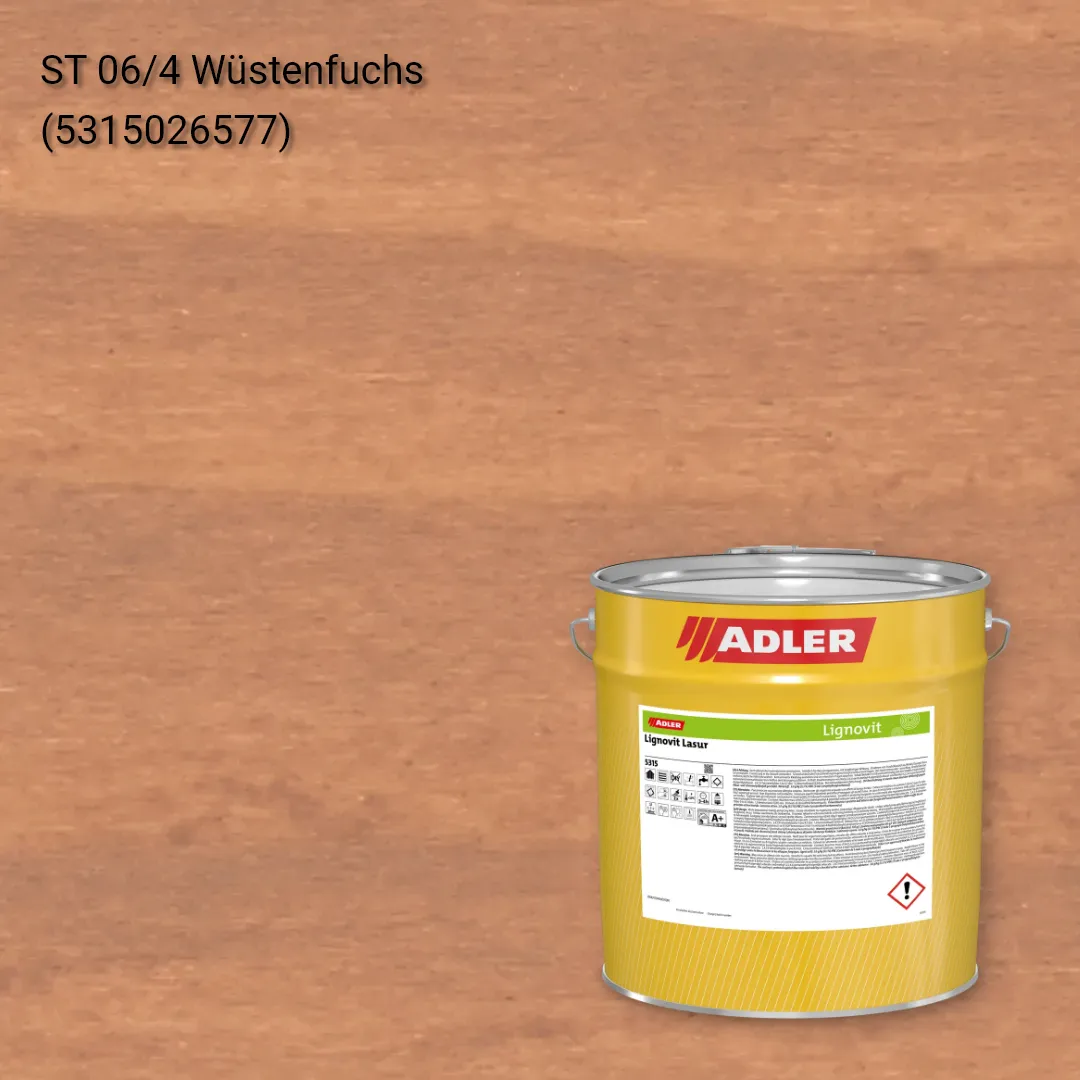 Лазур для дерева Lignovit Lasur колір ST 06/4, Adler Stylewood