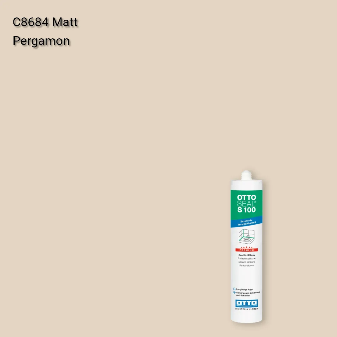 Силікон OTTOSEAL® S 100 колір C8684 Matt Pergamon, OTTOSEAL S100 Mat Силікон OTTOSEAL® S 100 колір C8684 Matt Pergamon, OTTOSEAL S100 Mat