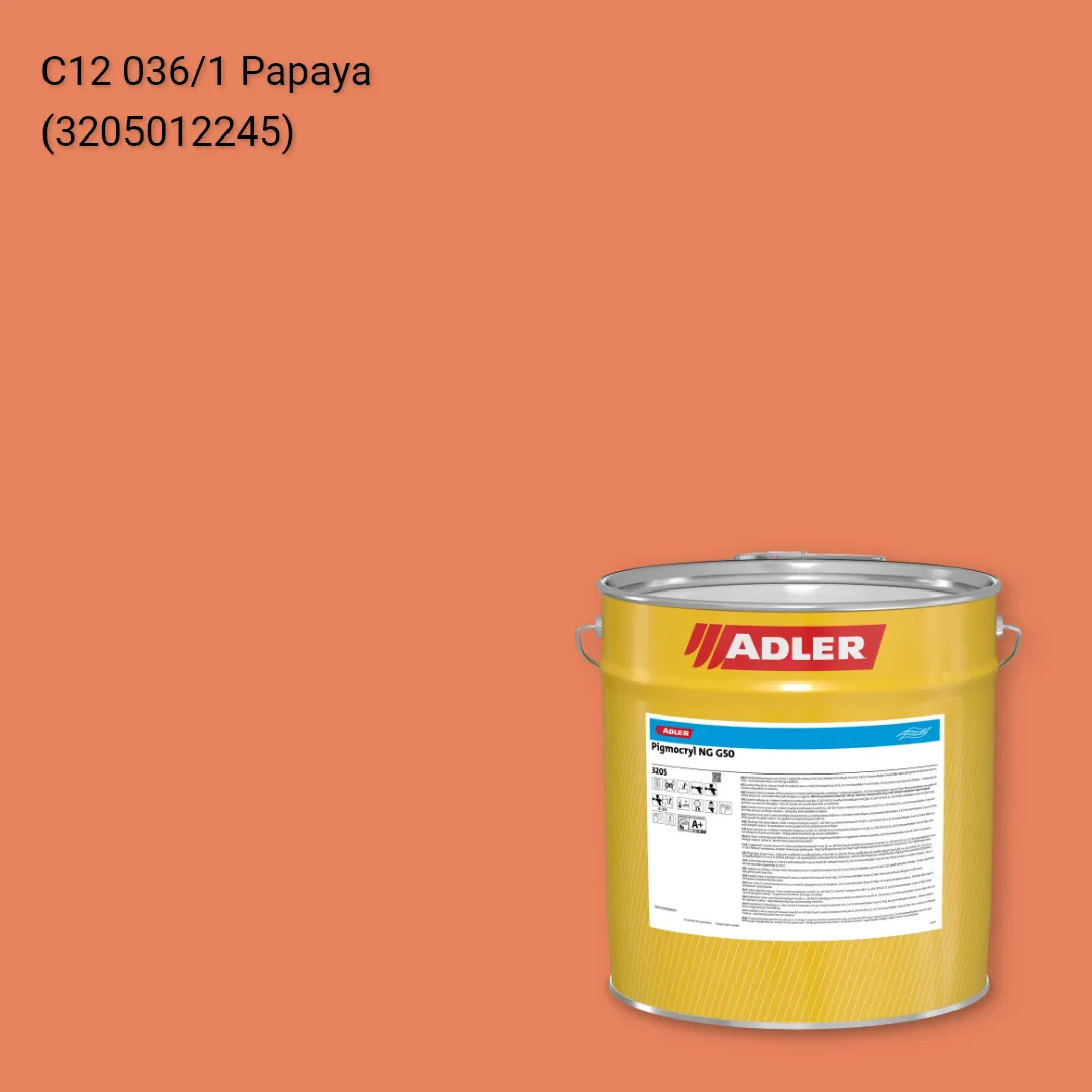 Лак меблевий Pigmocryl NG G50 колір C12 036/1, Adler Color 1200
