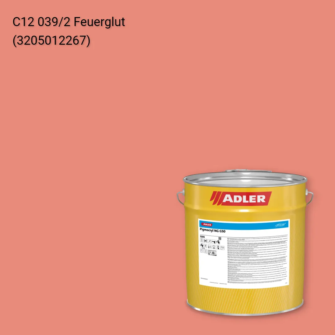 Лак меблевий Pigmocryl NG G50 колір C12 039/2, Adler Color 1200