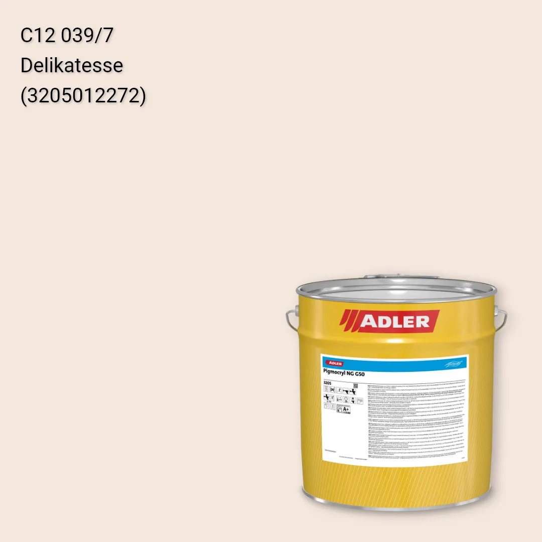 Лак меблевий Pigmocryl NG G50 колір C12 039/7, Adler Color 1200