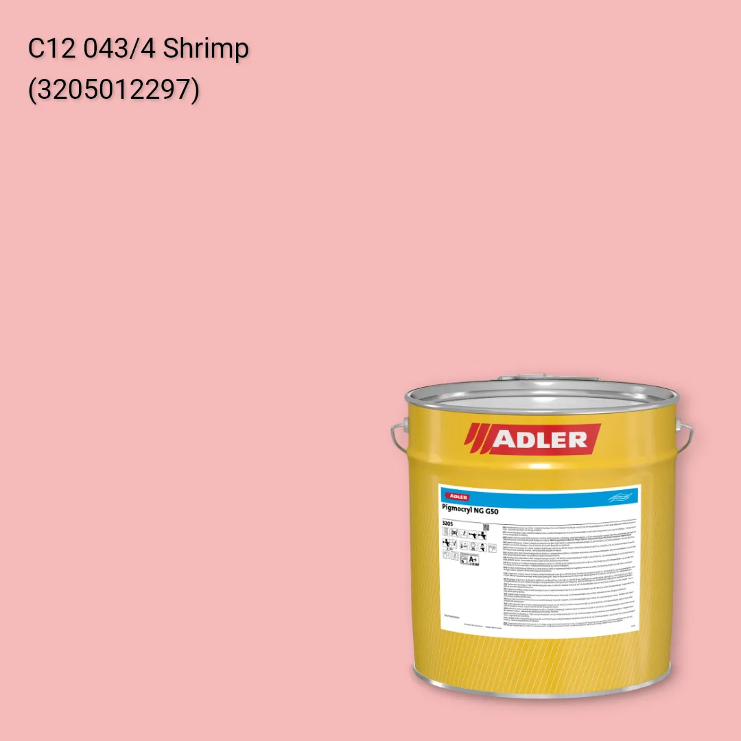 Лак меблевий Pigmocryl NG G50 колір C12 043/4, Adler Color 1200