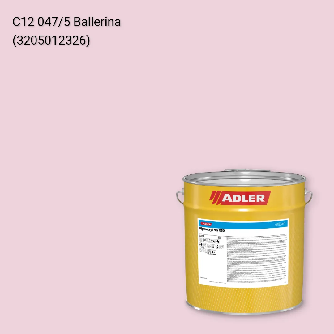 Лак меблевий Pigmocryl NG G50 колір C12 047/5, Adler Color 1200