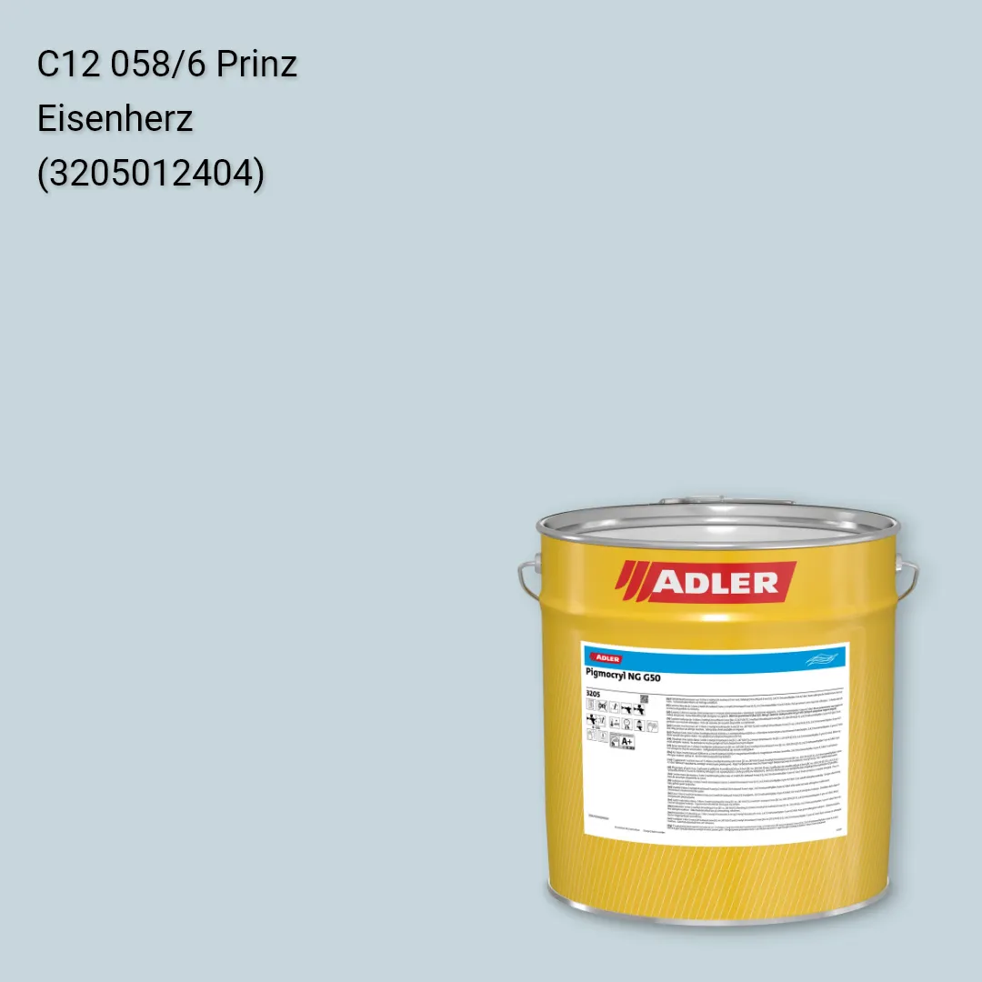 Лак меблевий Pigmocryl NG G50 колір C12 058/6, Adler Color 1200