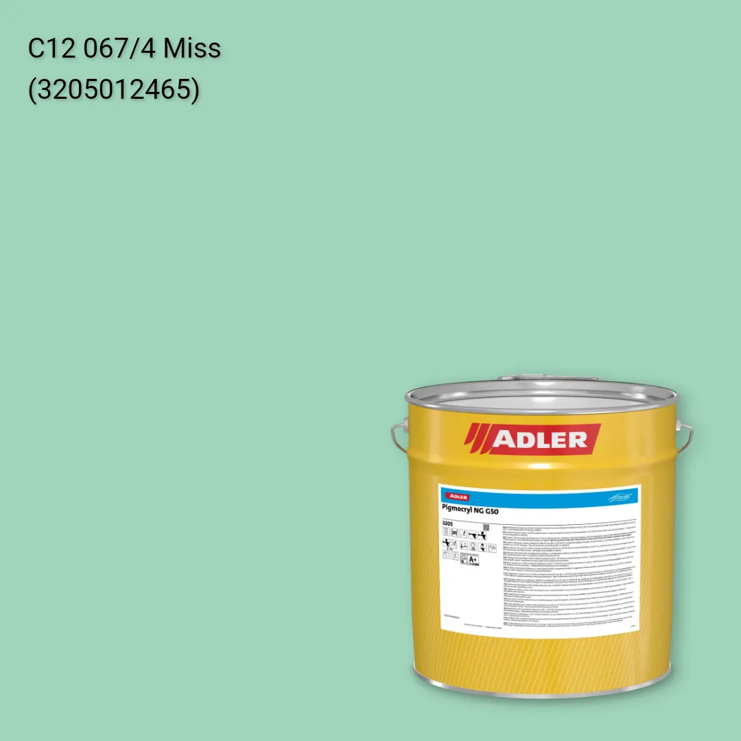 Лак меблевий Pigmocryl NG G50 колір C12 067/4, Adler Color 1200