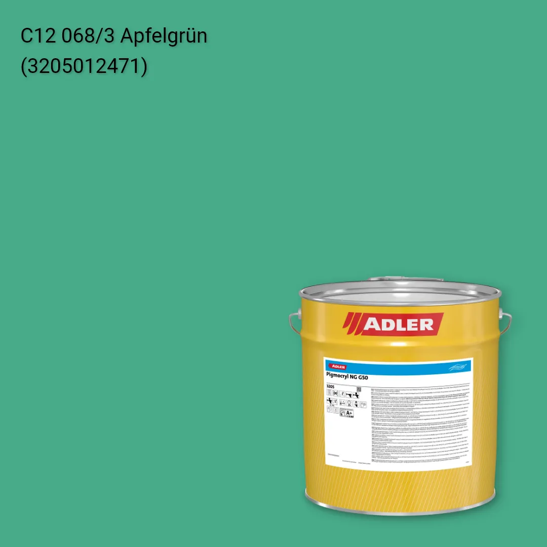 Лак меблевий Pigmocryl NG G50 колір C12 068/3, Adler Color 1200