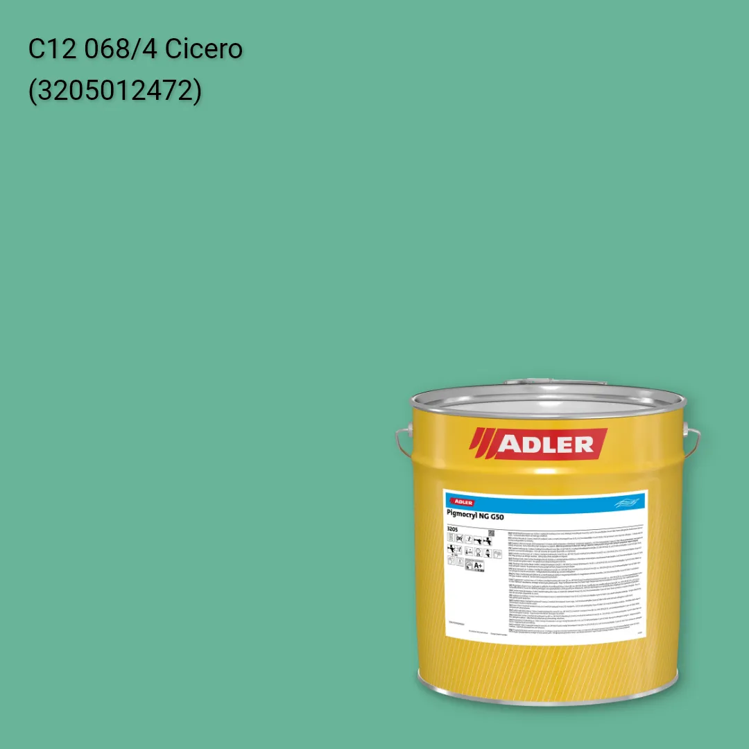 Лак меблевий Pigmocryl NG G50 колір C12 068/4, Adler Color 1200
