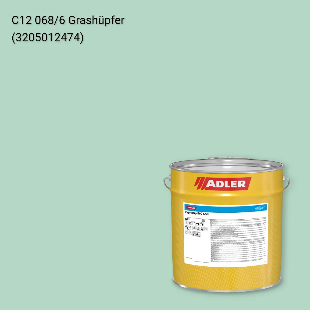 Лак меблевий Pigmocryl NG G50 колір C12 068/6, Adler Color 1200