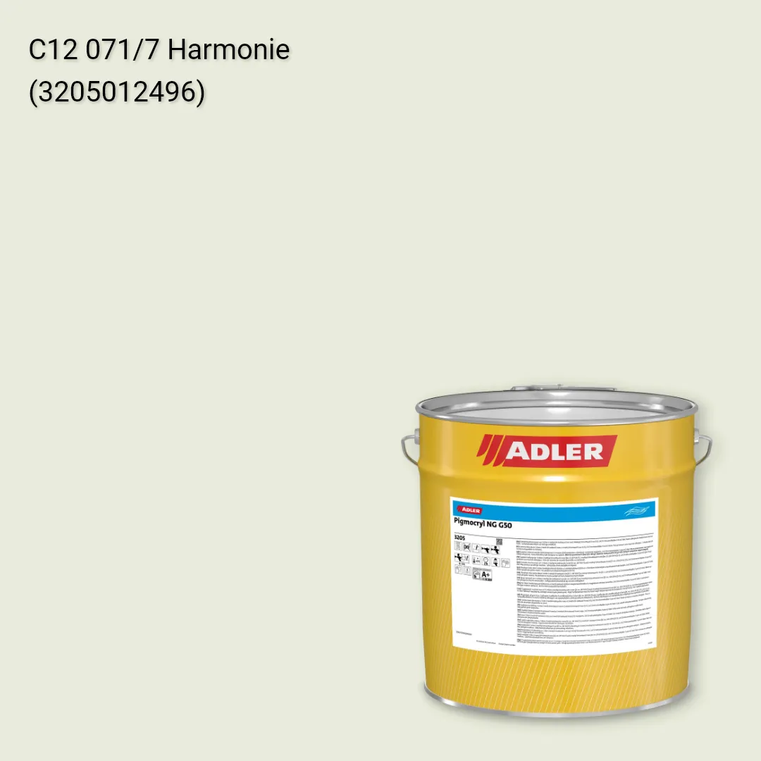 Лак меблевий Pigmocryl NG G50 колір C12 071/7, Adler Color 1200