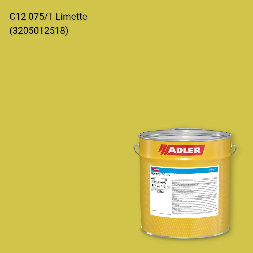 Лак меблевий Pigmocryl NG G50 колір C12 075/1, Adler Color 1200