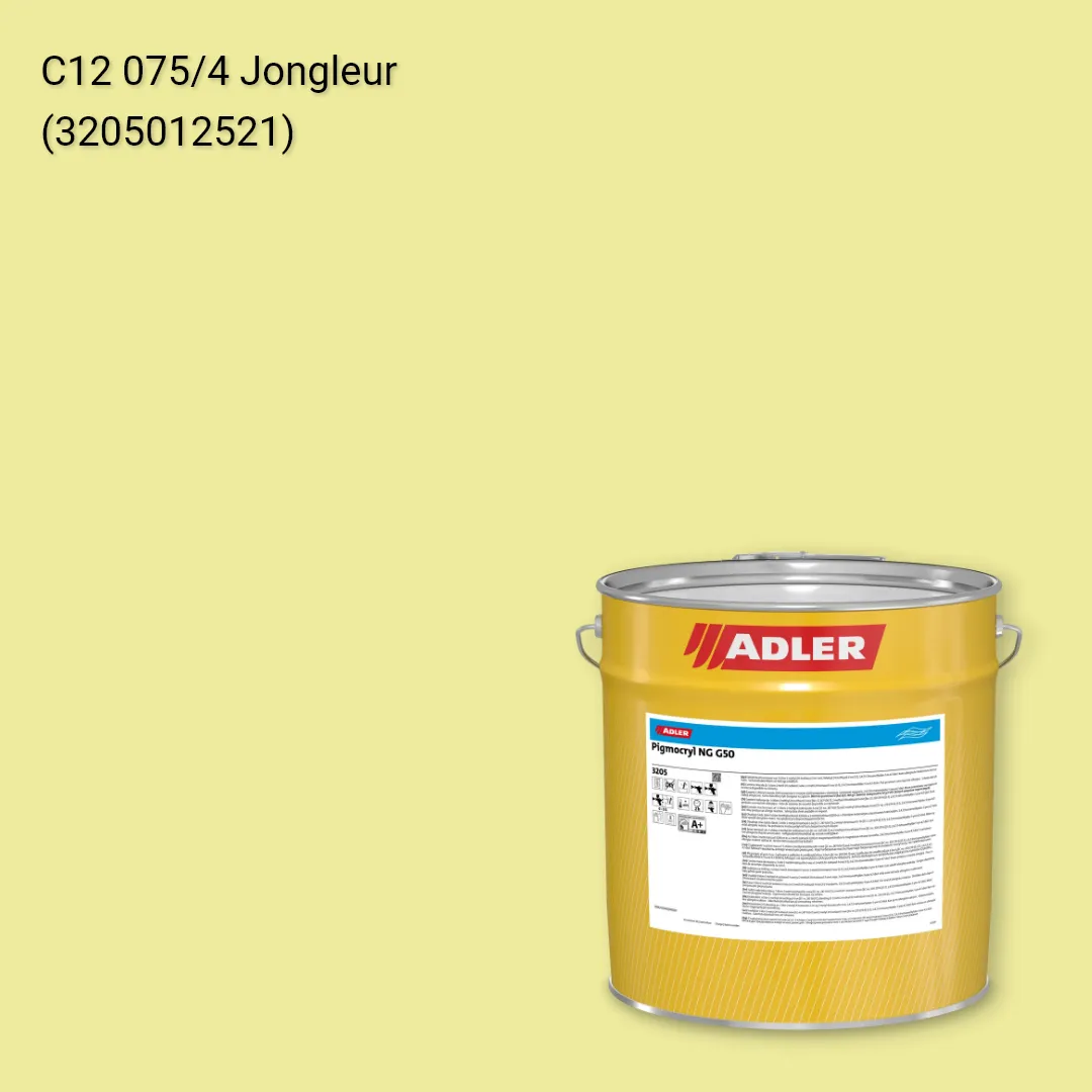 Лак меблевий Pigmocryl NG G50 колір C12 075/4, Adler Color 1200