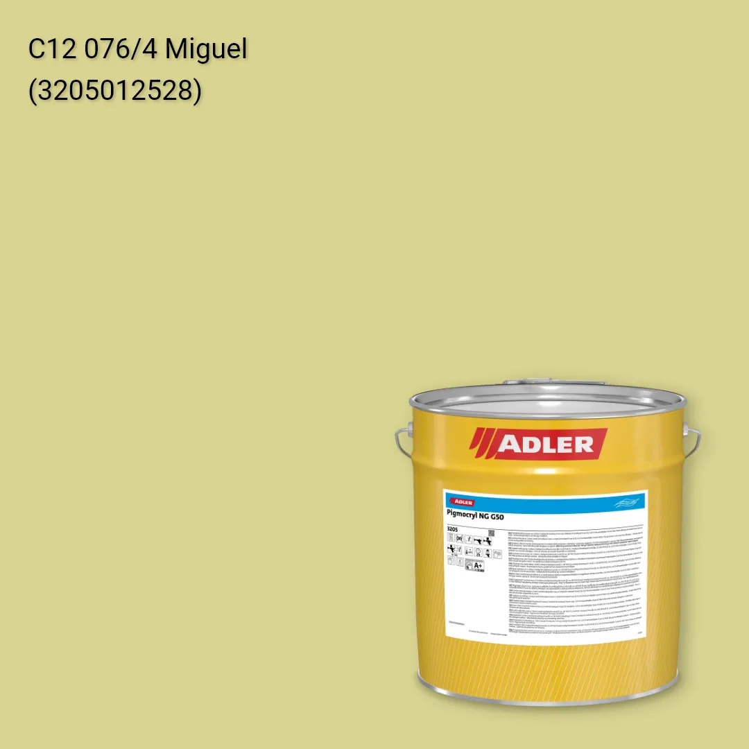 Лак меблевий Pigmocryl NG G50 колір C12 076/4, Adler Color 1200