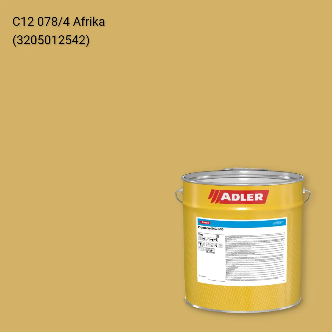 Лак меблевий Pigmocryl NG G50 колір C12 078/4, Adler Color 1200