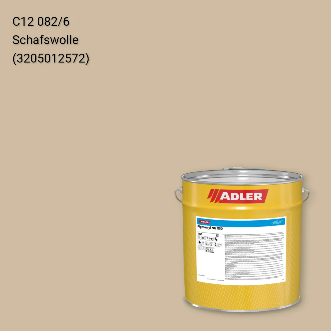 Лак меблевий Pigmocryl NG G50 колір C12 082/6, Adler Color 1200