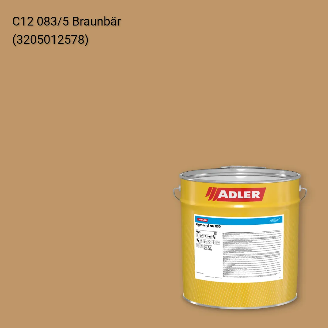 Лак меблевий Pigmocryl NG G50 колір C12 083/5, Adler Color 1200