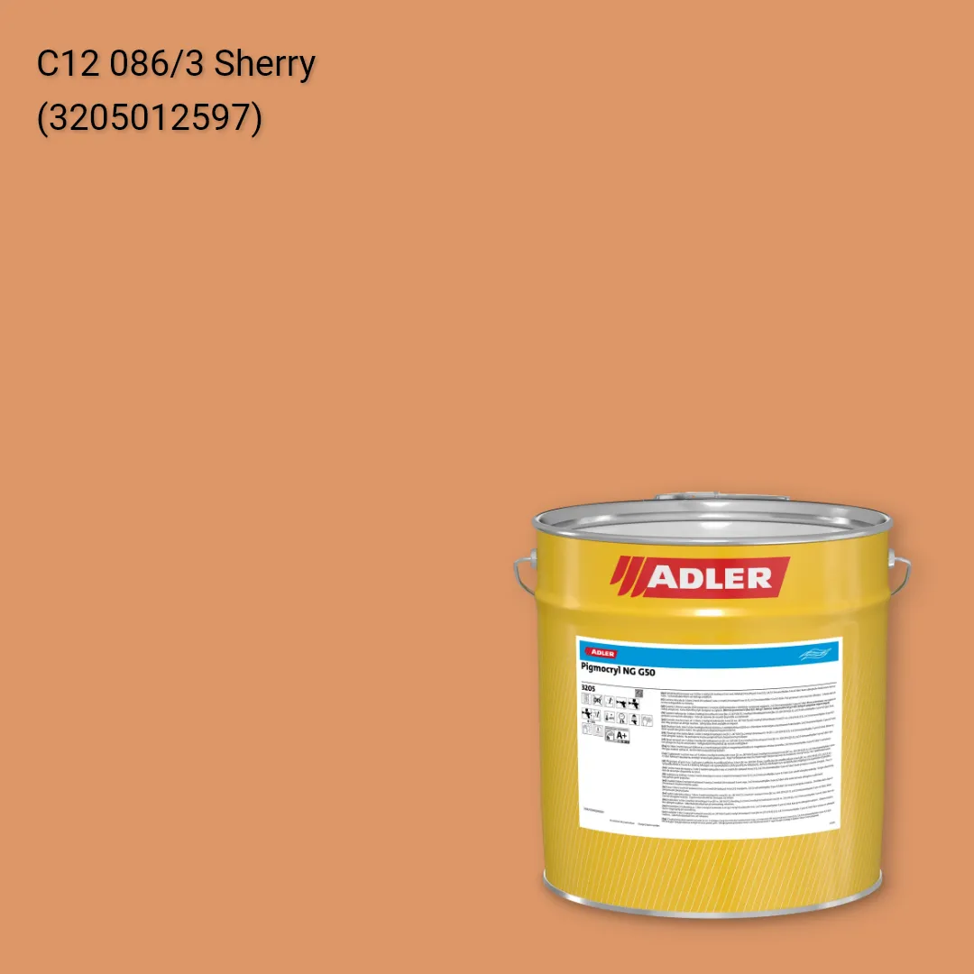 Лак меблевий Pigmocryl NG G50 колір C12 086/3, Adler Color 1200