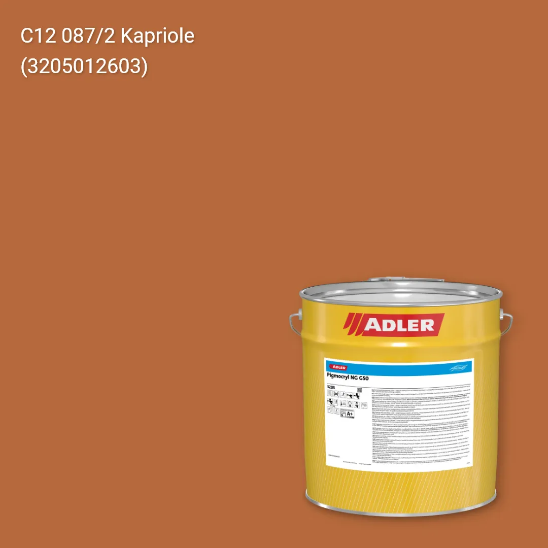 Лак меблевий Pigmocryl NG G50 колір C12 087/2, Adler Color 1200