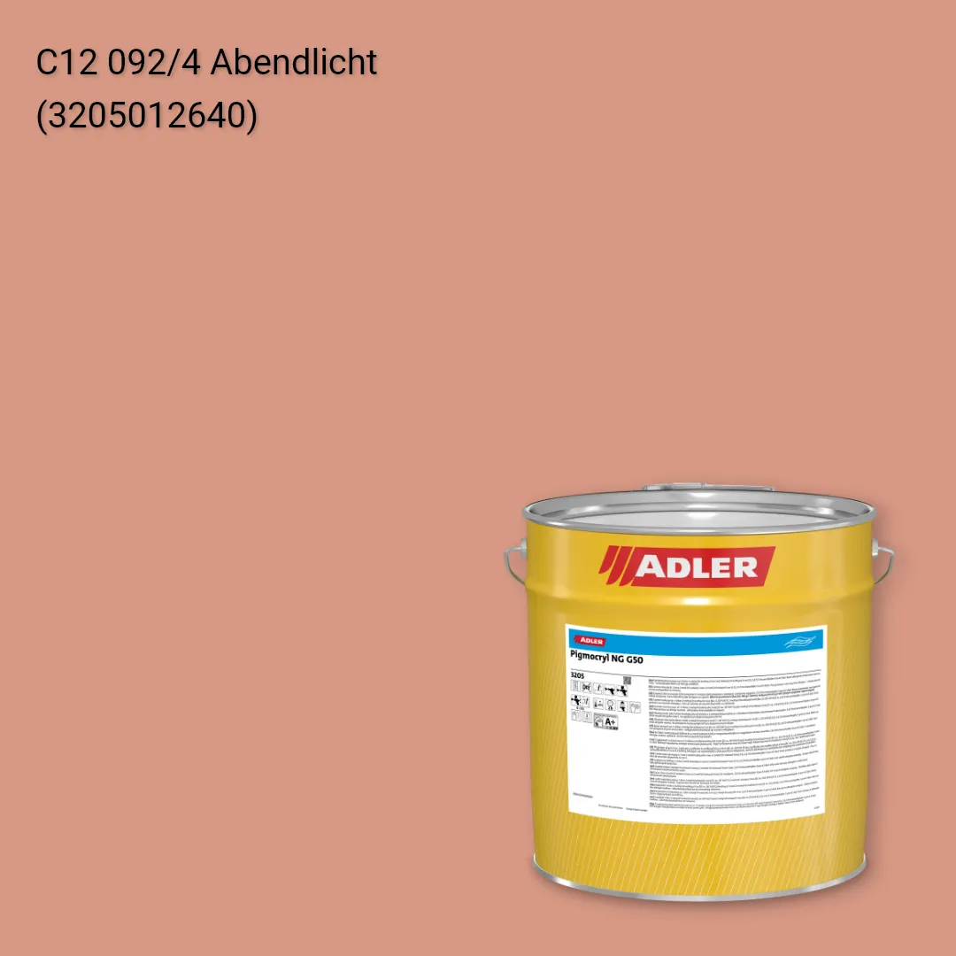 Лак меблевий Pigmocryl NG G50 колір C12 092/4, Adler Color 1200