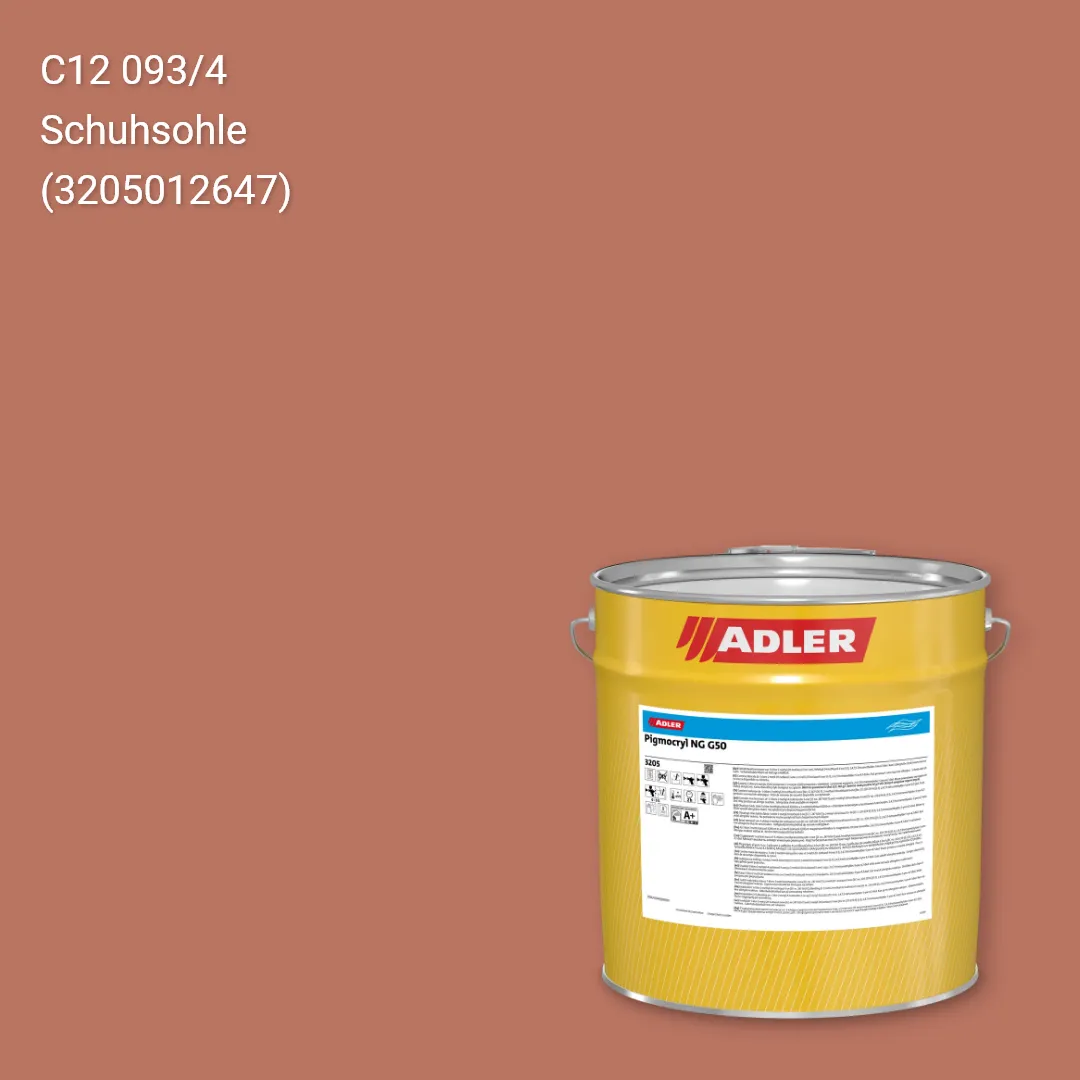 Лак меблевий Pigmocryl NG G50 колір C12 093/4, Adler Color 1200