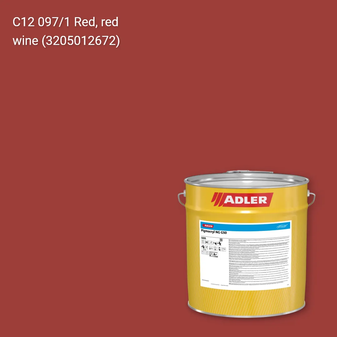 Лак меблевий Pigmocryl NG G50 колір C12 097/1, Adler Color 1200