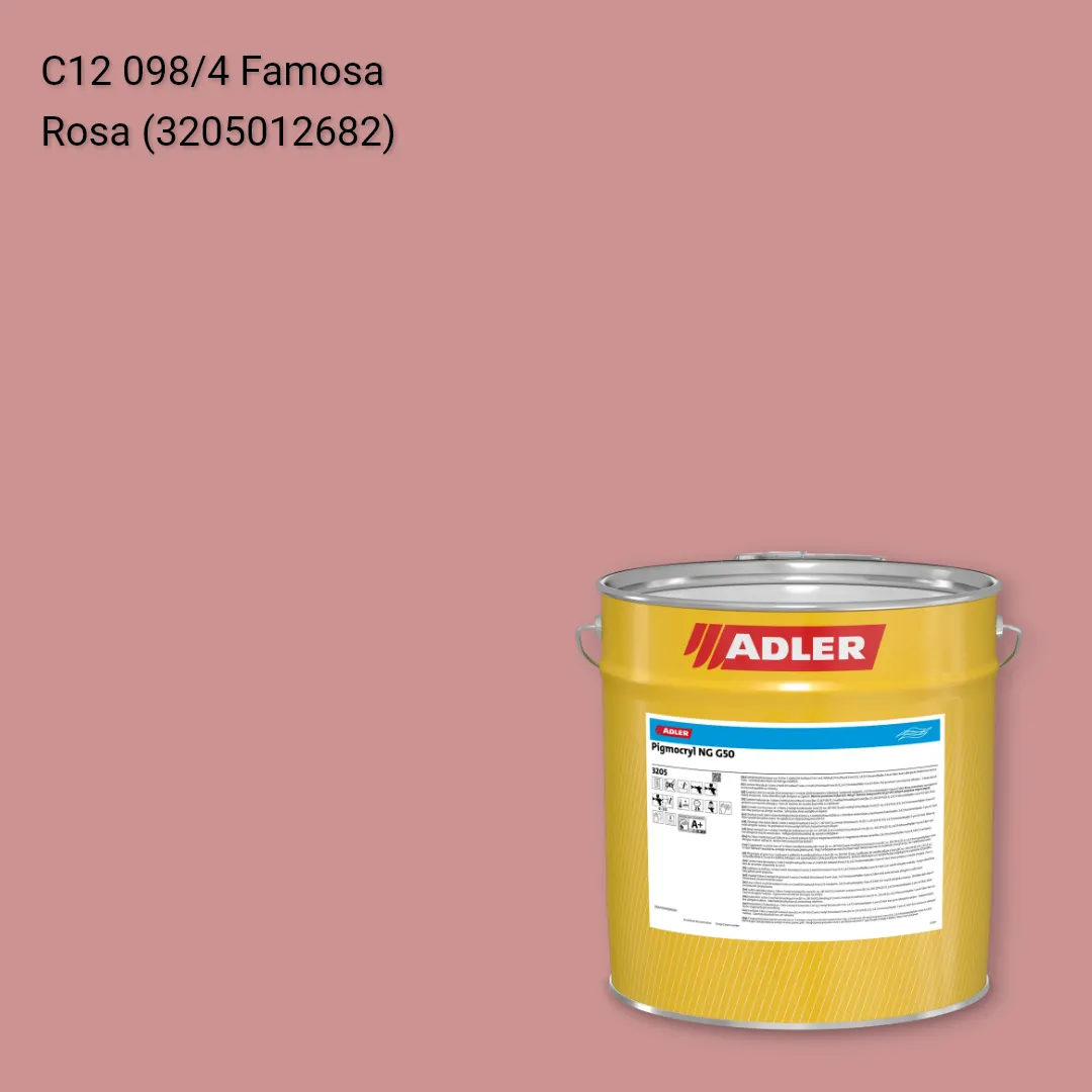Лак меблевий Pigmocryl NG G50 колір C12 098/4, Adler Color 1200